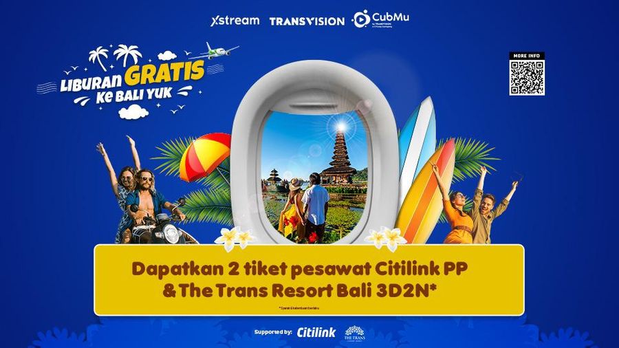 Liburan Gratis ke Bali. (Dok. Transvision)