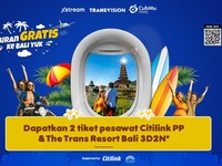 Pelanggan Transvision Mau Liburan Gratis ke Bali? Ini Caranya