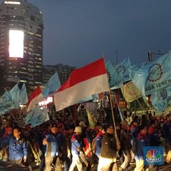 Gugatan UU Ciptaker Ditolak, Pendemo Mulai Membubarkan Diri