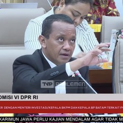 DPR Tanya Bahlil Soal Munculnya Tomy Winata di Proyek Rempang