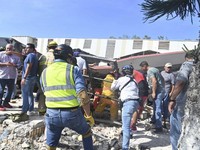 Potret Gereja Ambruk Timpa Jemaat, Tujuh Tewas