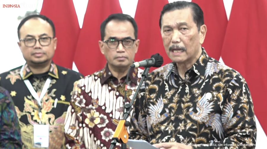 Presiden Jokowi Resmikan Kereta Cepat Jakarta-Bandung, Jakarta, 2 Oktober 2023. (Tangkapan Layar Youtube Sekretariat Presiden)