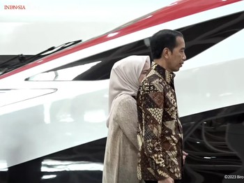 KA Cepat Whoosh Melaju 350 Km/Jam, Jokowi: Pertama di ASEAN