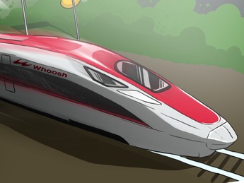 Jokowi Bangun Kereta Cepat, Biaya Rp 108 T-Melesat 350 Km/Jam