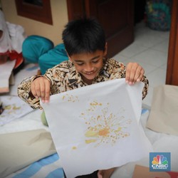 Potret Kampung Batik Betawi yang Lestarikan Budaya Membatik