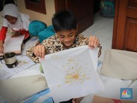 Potret Kampung Batik Betawi yang Lestarikan Budaya Membatik