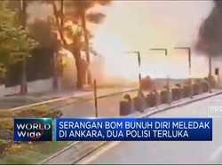 Serangan Bom Bunuh Diri Meledak di Turki, 2 Polisi Terluka