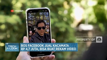 Bos Facebook Jual Kacamata Rp 4,7 Juta, Bisa Buat Rekam Video