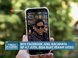 Bos Facebook Jual Kacamata Rp 4,7 Juta, Bisa Buat Rekam Video