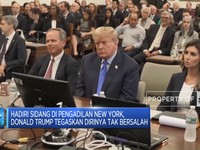 Hadiri Sidang, Donald Trump Tegaskan Dirinya Tak Bersalah