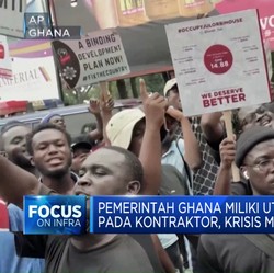 Ghana Bangkrut, Utang Infrastruktur Jadi Bom Waktu
