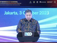 Airlangga Usul Kereta Cepat Bandung - Surabaya Jadi PSN