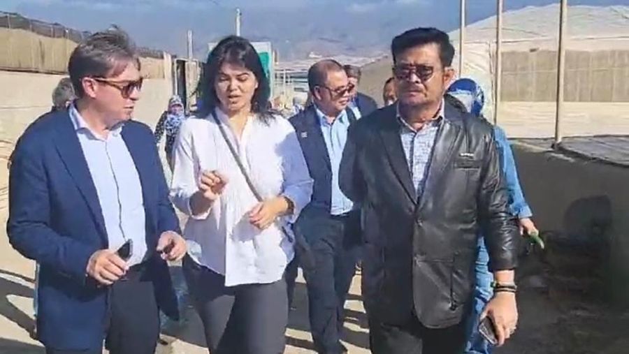Menteri Pertanian, Syahrul Yasin Limpo saat melakukan kunjungan kerja di Almeria, Spanyol. (Dok Kementerian Pertanian)