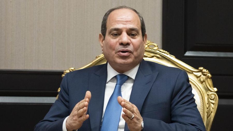 Presiden Mesir,  Abdel-Fattah el-Sissi. (AP Photo/Alex Brandon)