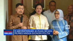 Silaturahmi Politik: Puan Maharani Temui Jusuf Kalla