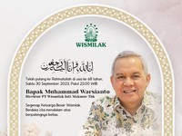 Tutup Usia, Ini Sosok Direktur Wismilak (WIIM) Warsianto