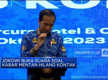Jokowi Buka Suara Soal Kabar Mentan Hilang Kontak