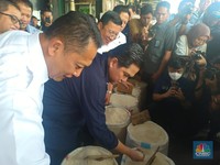 Ikut Bos Bulog-Bapanas Turun ke Pasar, Erick Bilang Gini