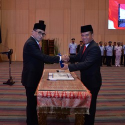 Sah! Marsekal Muda TNI Kusworo Jabat Kepala Basarnas
