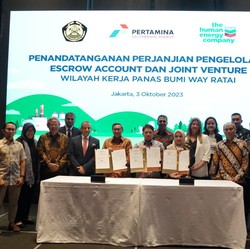 Kolaborasi Garap Way Ratai, PGE & Chevron Bentuk Badan Usaha