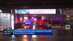 Penembakan di Mal Siam Paragon Bangkok, Pelaku Bocah 14 Tahun