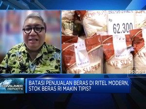 Alasan Ritel Modern Dibatasi Pembelian Beras Maksimal 15 Kg