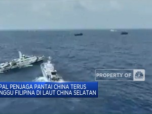 Kapal CCG Terus Ganggu Filipina Di Laut China Selatan
