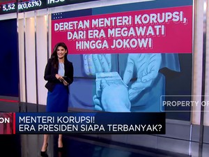 Deretan Menteri Korupsi, Dari Era Megawati Hingga Jokowi