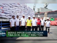 Video: Jaga Pasokan, RI Siap Tambah Impor Beras 1 Juta Ton