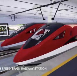 Naik Kereta Cepat Buatan RI Jakarta-Surabaya Kurang 4 Jam
