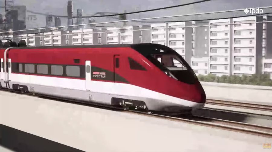 Kereta Cepat Jakarta Surabaya Buatan Anak Bangsa. (Tangkapan Layar Youtube LPDP RI)