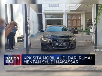 KPK Sita Mobil Audi Dari Rumah Mentan SYL di Makassar