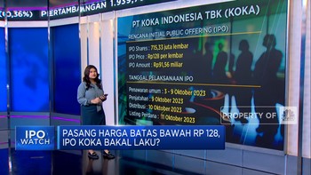 Pasang Harga di Rp 128, IPO Saham KOKA Bisa Laris Manis?
