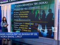 Pasang Harga di Rp 128, IPO Saham KOKA Bisa Laris Manis?