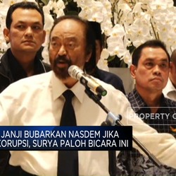 Surya Paloh Bantah Janji Bubarkan Nasdem Jika Kader Korupsi