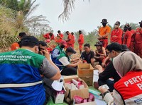 Pertamina Kerahkan 206 Personel Atasi Kebakaran Karhutla