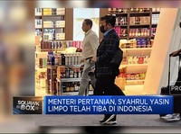 Sudah Pulang Ke Indonesia, Mentan Bakal Menghadap Jokowi
