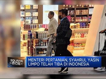 Sudah Pulang Ke Indonesia, Mentan Bakal Menghadap Jokowi
