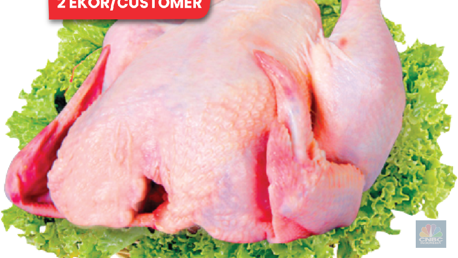 Ayam Boiler diskon di Transmart Full Day Sale 8 Oktober 20223. (Dok. CNBC Indonesia)