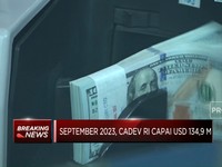 Cadangan Devisa RI September Anjlok Menjadi USD 134,9 Miliar