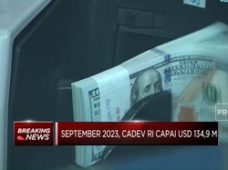 Cadangan Devisa RI September Anjlok Menjadi USD 134,9 Miliar