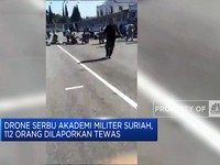 Drone Serbu Akademi Militer Suriah, 112 Orang Tewas