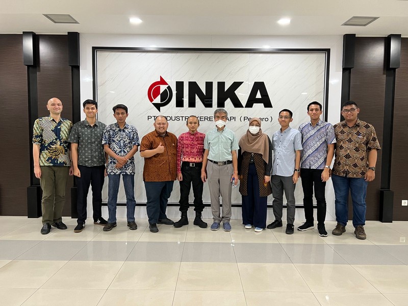 Institut Teknologi Bandung (ITB), melalui Fakultas Teknik Mesin dan Dirgantara (FTMD) dipercaya untuk memimpin tim riset pengembangan Kereta Cepat Merah Putih (KCMP) yang mengusung konsep ringan, hybrid dan cerdas. (Dok. ITB)