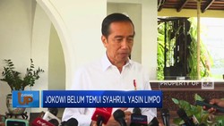 Jokowi Belum Temui Syahrul Yasin Limpo