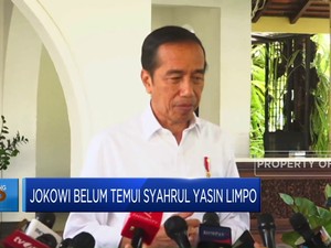 Jokowi Belum Temui Syahrul Yasin Limpo