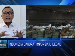 RI Darurat Impor Baju Ilegal, Mendag Zulhas Angkat Bicara