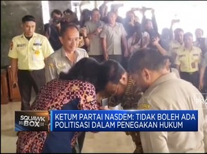 Surya Paloh: Tidak Boleh Ada Politisasi Dalam Penegakan Hukum