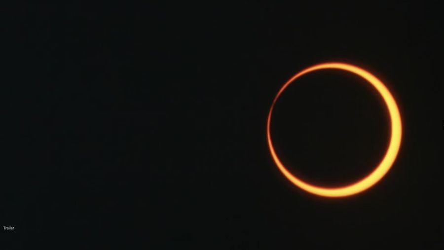 Gerhana Matahari Cincin Api Annular. (Tangkapan Layar Youtube NASA)
