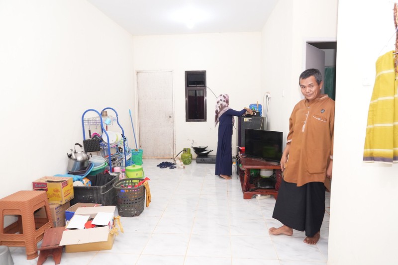 Menteri Investasi Tinjau Hunian Sementara, Warga Mengaku Puas dengan Fasilitas Pemerintah. Menteri Investasi Tinjau Hunian Sementara, Warga Mengaku Puas dengan Fasilitas Pemerintah. (Dok.BKPM)