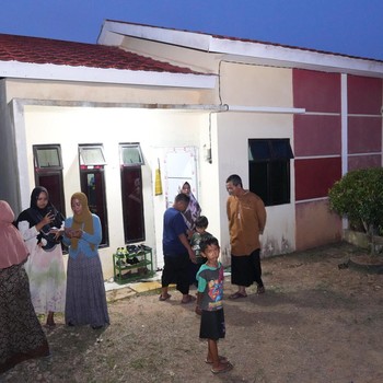 Penampakan Rumah Sementara untuk Warga Rempang di Batam